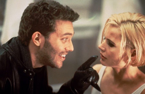 Geena Davis en Craig Bierko in The Long Kiss Goodnight