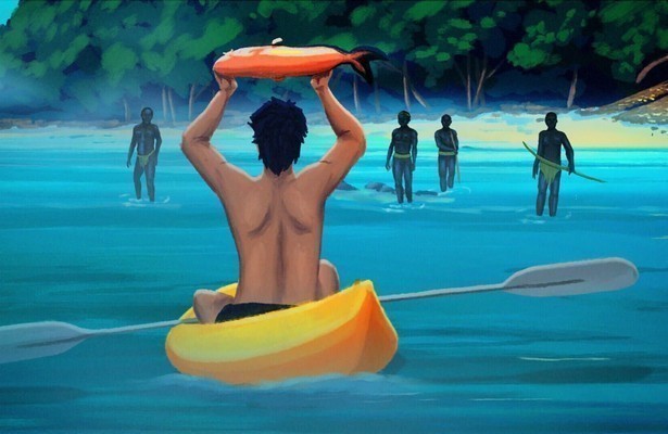 Still uit documentaire The Mission