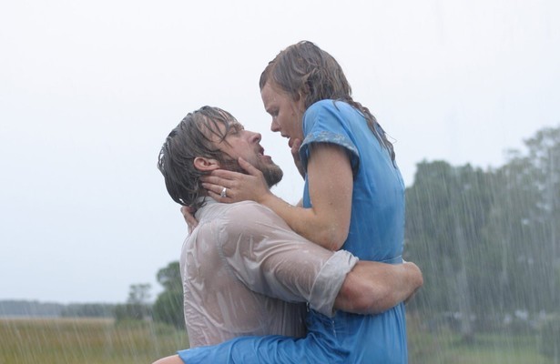 Ryan Gosling en Rachel McAdams in The Notebook