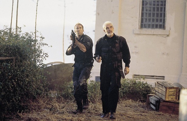 Sean Connery en Nicolas Cage