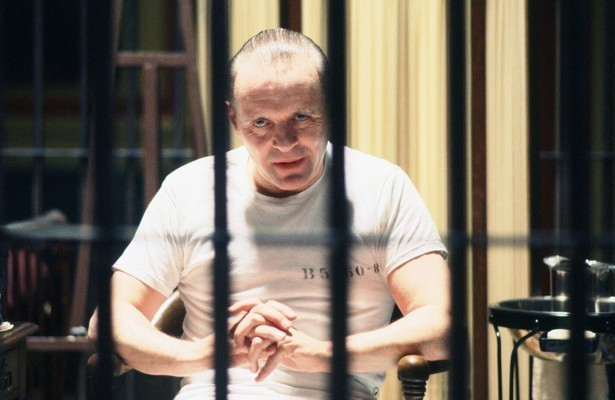 Anthony Hopkins als Hannibal Lecter in The Silence of the Lambs