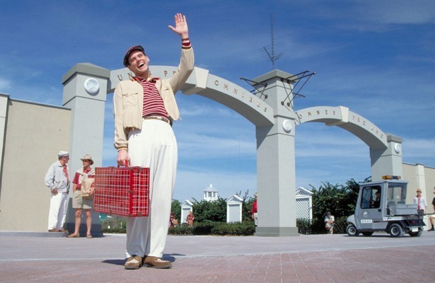 Jim Carrey in The Truman Show