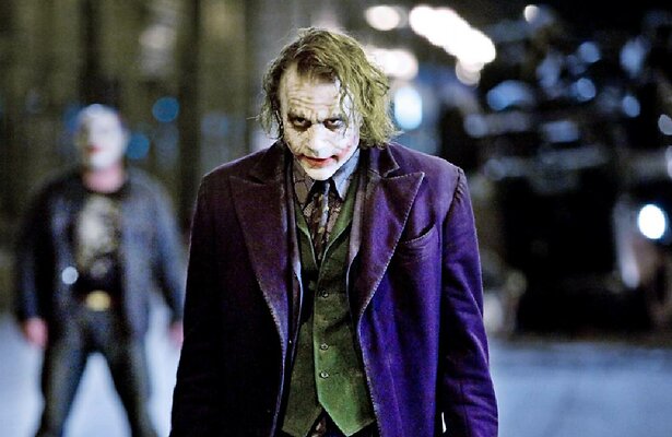 Heath Ledger in The Dark Knight