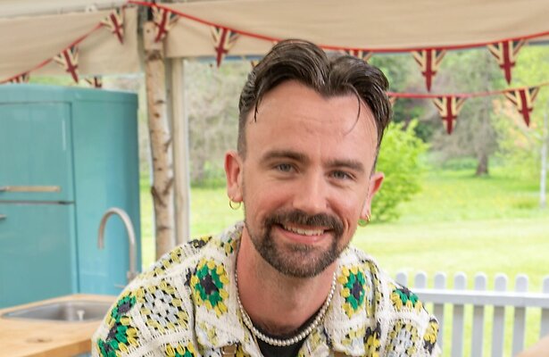 Christiaan de Vries in The Great British Bake Off