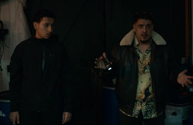 Ciraj Amalal en Khalid Alterch in de serie Tonnano.