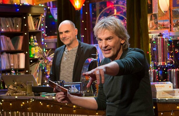 Matthijs van Nieuwkerk en Leo Blokhuis in Top 2000 a gogo