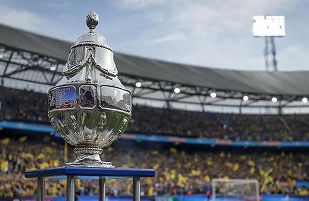 NAC tegen FC Emmen in TOTO KNVB Beker