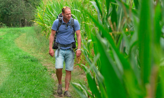 Unterwegs auf der Luftlinie