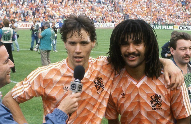 Marco van Basten en Ruud Gullit
