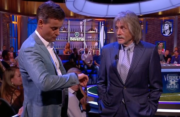 Videosnack: René van der Gijp te laat in VI-studio