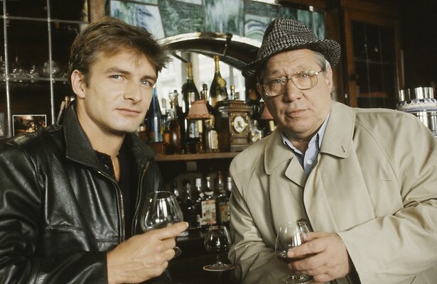 Victor Reinier en Piet Römer in Baantjer