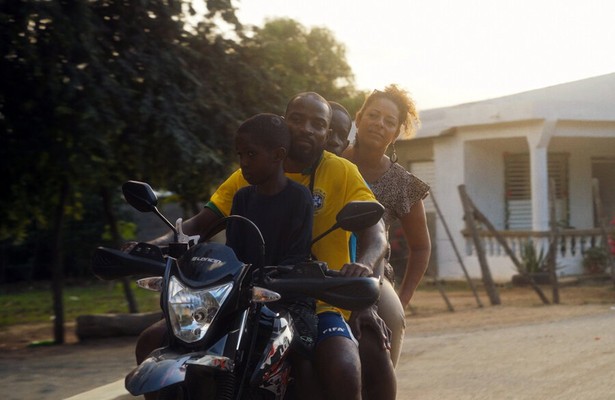 Nina Jurna tijdens Van Bahia tot Brooklyn, Caribische Verhalen