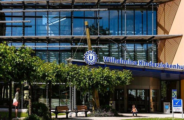 Het Wilhelmina Kinderziekenhuis in Utrecht.