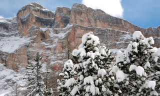 Winterreise durchs Schnalstal und die Dolomiten