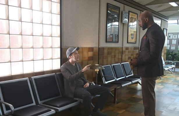 David Thompson en Morris Chestnut in Watson