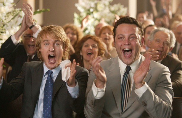 Owen Wilson als John Beckwith en Vince Vaughn als Jeremy Grey in Wedding Crashers