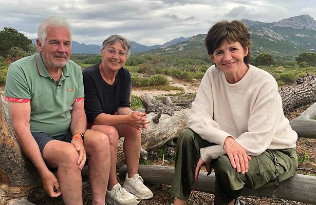Nick, Joleen, Martine van Os