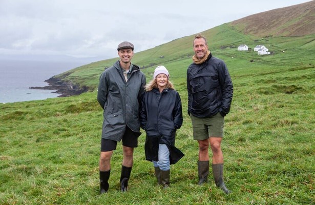 Ben Fogle met Dan en Emily
