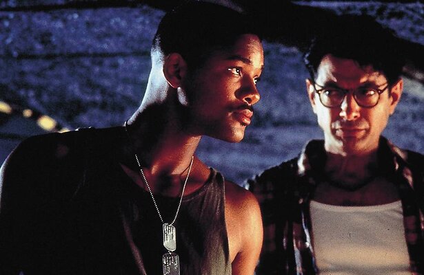 Will Smith en Jeff Goldblum in Independence Day