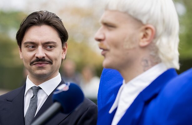 Gover Meit en Joost Klein