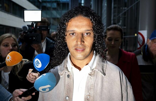 Ali B tijdens de rechtszaak