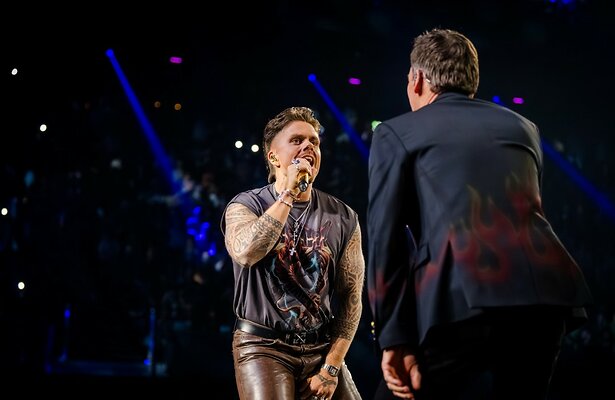 Andre Hazes en Jeroen van der Boom