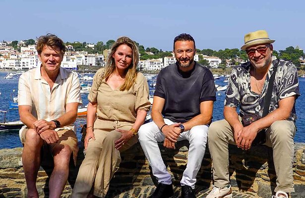 Beau van Erven Dorens met Esther Verhoef, Nasrdin Dchar en Ruben van der Meer