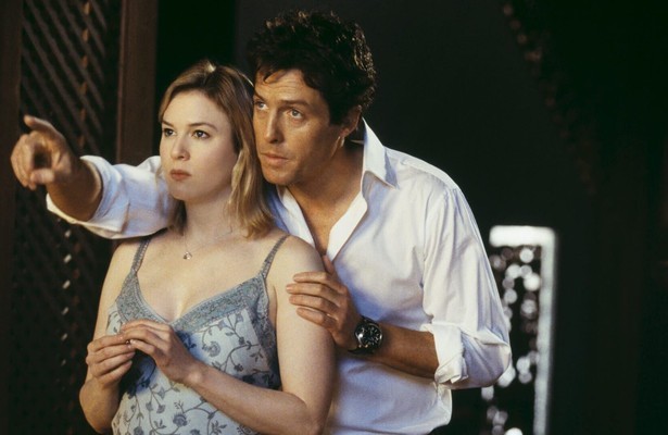 Renée Zellweger en Hugh Grant in Bridget Jones: The Edge of Reason
