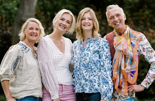 Erica, Maxime, Montana en Martien Meiland