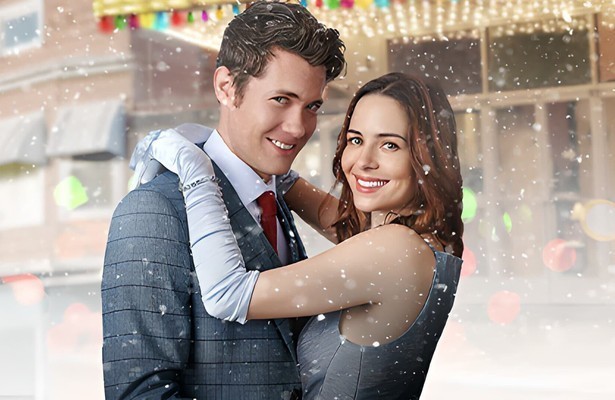 Holly Deveaux en Drew Seeley in Christmas Movie Magic