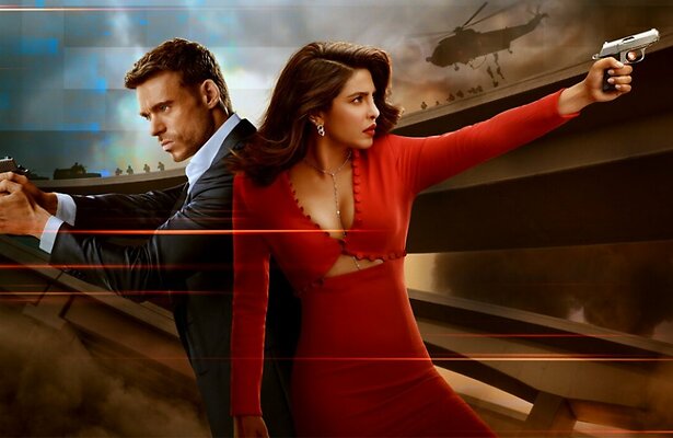 Priyanka Chopra Jonas en Richard Madden in Citadel