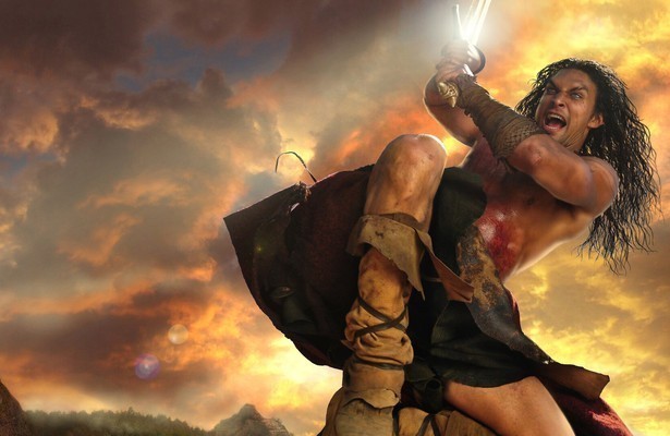 Jason Momoa in Conan the Barbarian