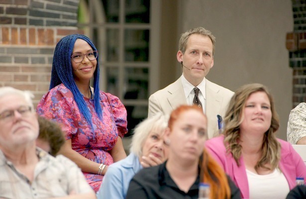 Abbie Vandivere en Pieter Roelofs in De Gezonken Meesters
