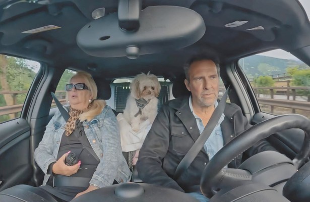 Monique en Peter Hansler in De Hanslers: Van de Piste naar de Playa