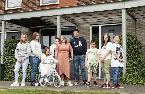 De familie Wildeman uit Een Huis Vol