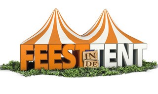 Feest in de tent