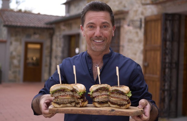Chef-kok Gino D'Acampo op 24Kitchen