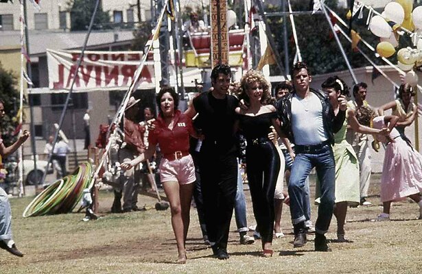 Olivia Newton-John & John Travolta in Grease
