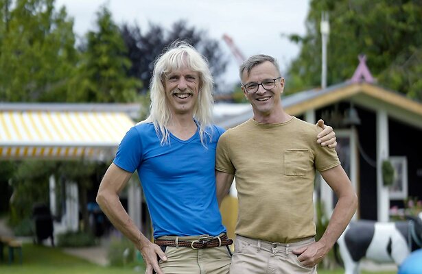 Peter en Wim uit Groeten vanaf de Camping