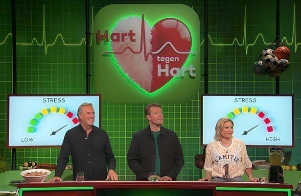 Richard Kemper, Martijn Koning en Roxane Knetemann in Hart tegen Hart