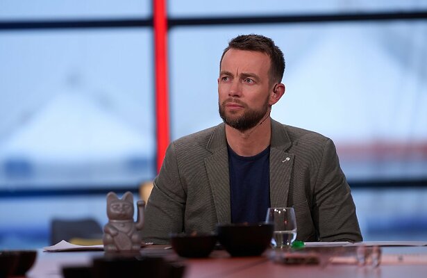 Henry Schut in de studio