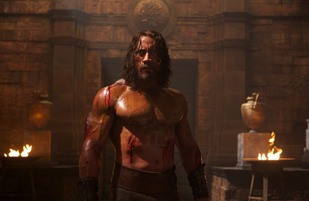 Dwayne Johnson in Hercules