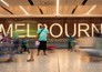 Inside Melbourne Airport