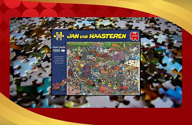 Jan van Haasteren - Bloemencorso