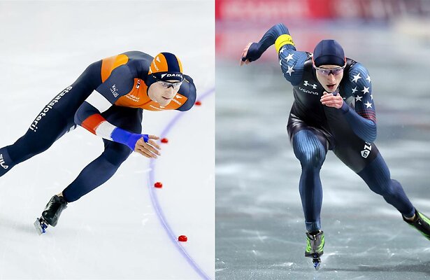 Jenning de Boo en Jordan Stolz