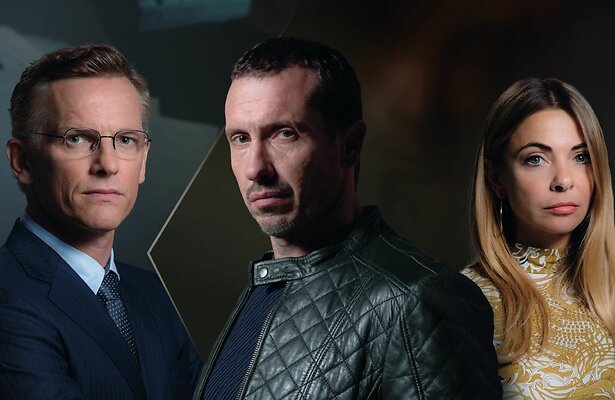 Barry Atsma, Jacob Derwig, Georgina Verbaan in Klem