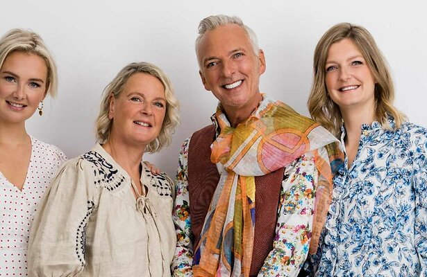 Maxime, Erica, Martien en Montana Meiland