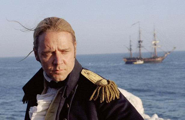 Russell Crowe in Master and Commander: The Far Side of the World