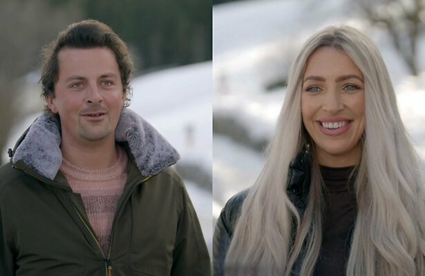 Mike en Denise in Winter Vol Liefde