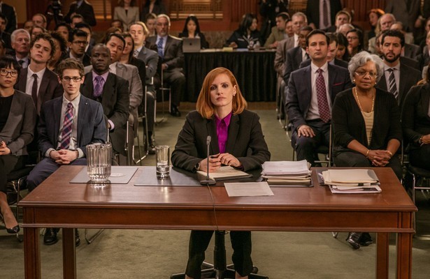 Jessica Chastain in Miss Sloane